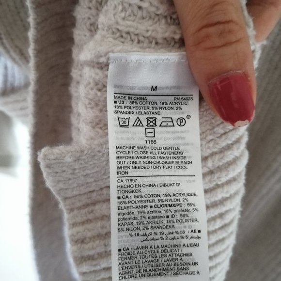 Old Navy Cream Midi Dress - Picture 3 of 3